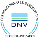 DK DNV ISO 9001 ISO 14001 Col